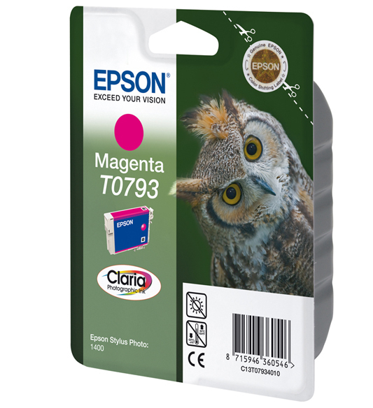 Cartucho Tinta Epson T0793 Magenta Original