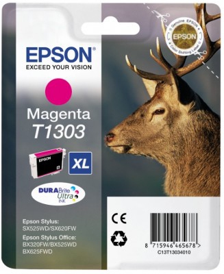 Cartucho Tinta Epson T1303 / C13T13034010 Magenta Original