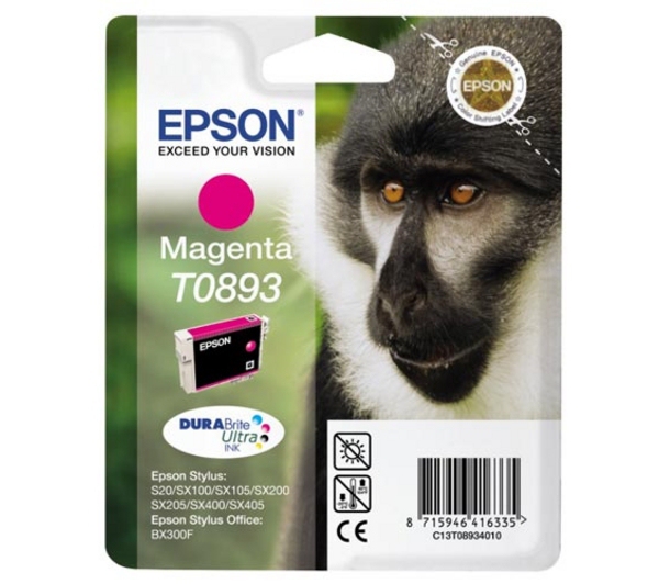 Cartucho Tinta Epson T0893 / C13T08934011 Magenta Original