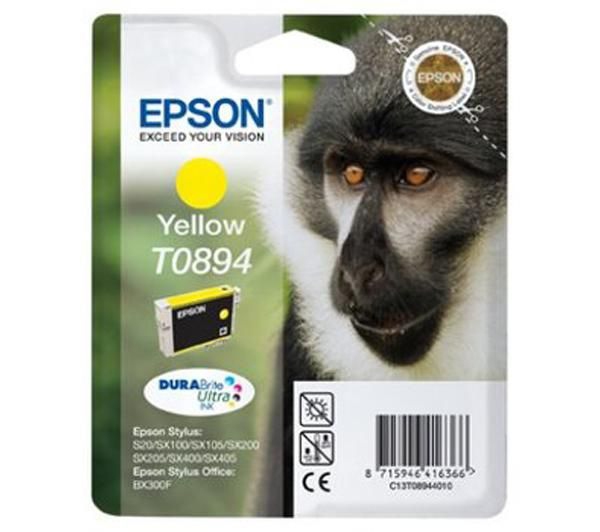 Cartucho Tinta Epson T0894 / C13T08944011 Amarillo Original