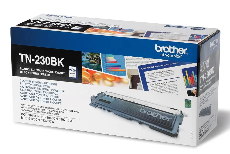 Cartucho Toner Brother TN230BK Negro Original