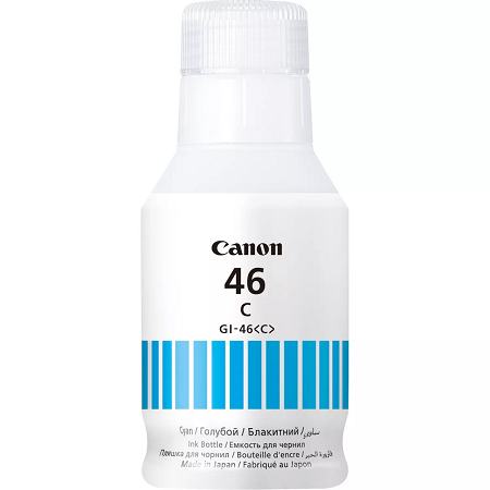 Botella de Tinta Canon GI46 Cian Original