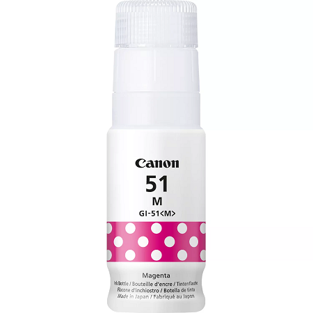 Botella Tinta Canon GI51 Magenta Original
