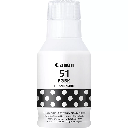 Botella Tinta Canon GI51 Negro Original