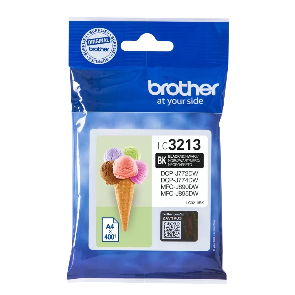 Cartucho Tinta Brother LC3213BK Negro Original