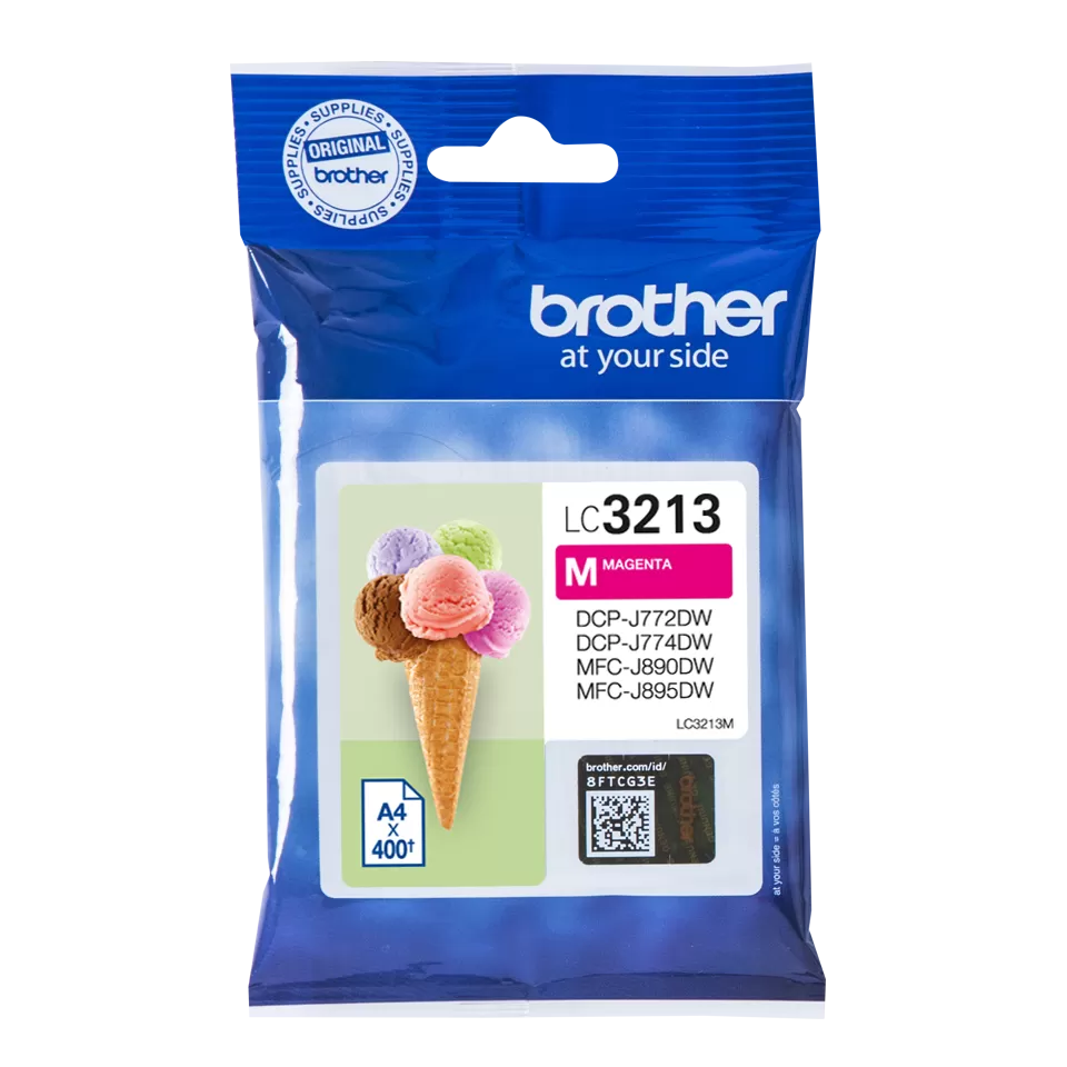 Cartucho Tinta Brother LC3213M Magenta Original