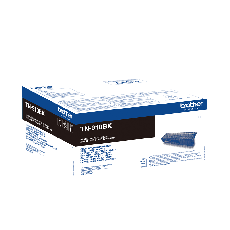 Cartucho Toner Brother TN910BK Negro Original 