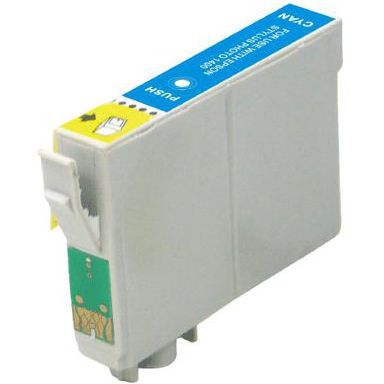 Cartucho Epson T0712 Cian Compatible