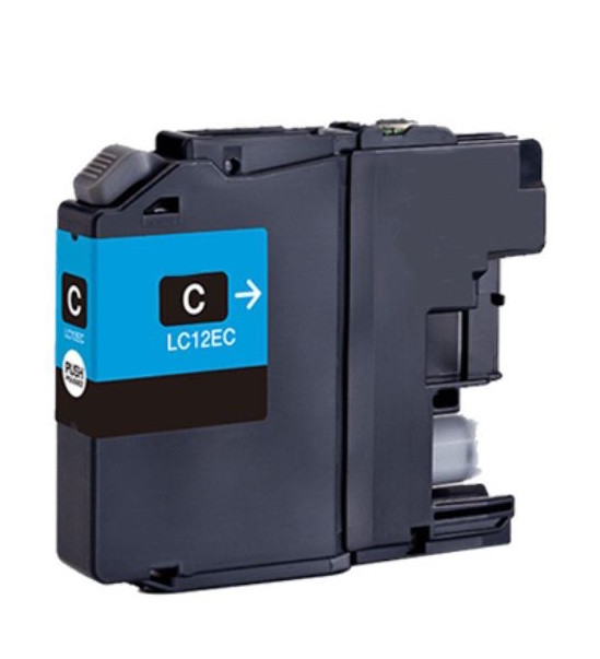 Cartucho Tinta Brother LC12E Cian Compatible