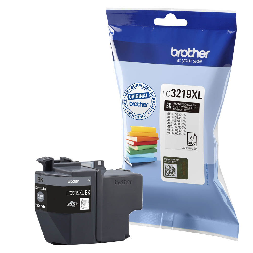 Cartucho Tinta Brother LC3219XL Negro Original 