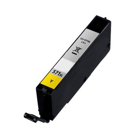 Cartucho Tinta Canon CLI571XL Amarillo Compatible