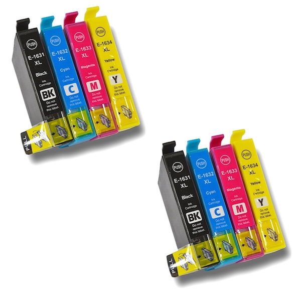 Pack 8 Cartuchos Epson 16XL Compatible