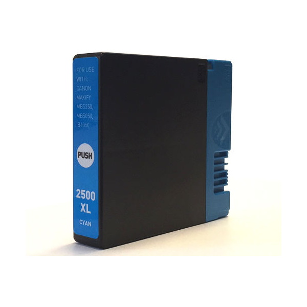 Cartucho Tinta Canon PGI2500XL cian Compatible 