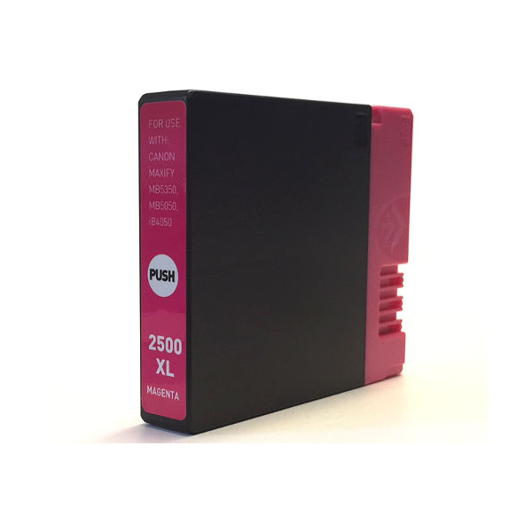 Cartucho Tinta Canon PGI2500XL Magenta Compatible 