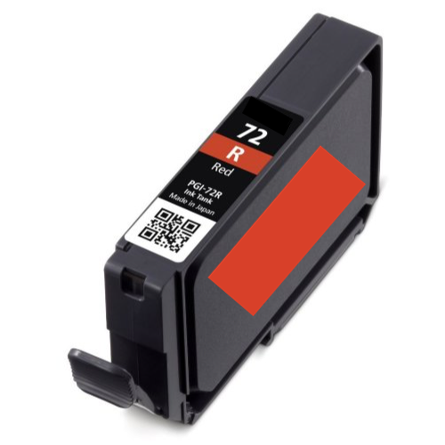 Cartucho Tinta Canon PGI72 Rojo Compatible 