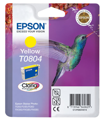 Cartucho Tinta Epson T0804 / C13T08044011 Original