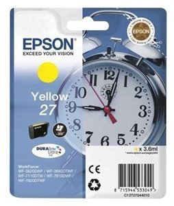 Cartucho Tinta Epson T2704 Amarillo Original