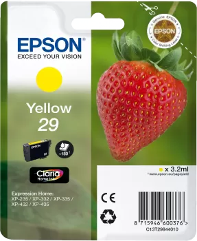 Cartucho Tinta Epson T2984 / C13T29844010 Amarillo Original