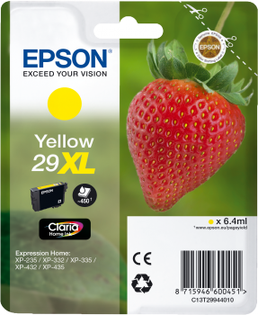Cartucho Tinta Epson T2994 / C13T29944010 Amarillo Original