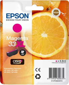 Cartucho Tinta Epson T3363 Magenta Original