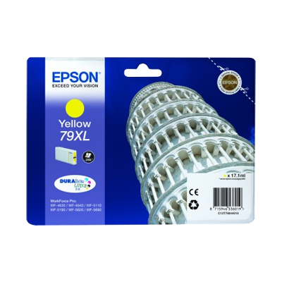 Cartucho Tinta Epson T7904 Amarillo Original