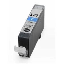Cartucho Tinta Canon CLI521C Cian Compatible