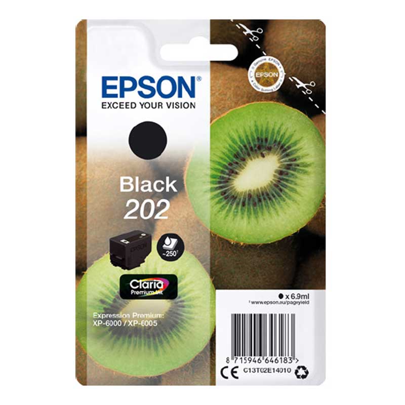 Cartucho Tinta Epson 202 Negro Original