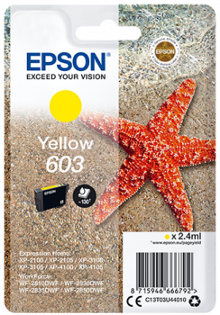 Cartucho Tinta Epson 603 Amarillo Original