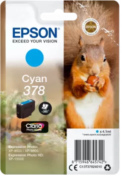 Cartucho Tinta Epson T3782 Cian Original