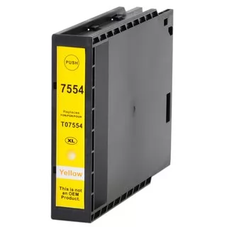 Cartucho Epson T7554 Amarillo Compatible