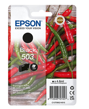 Cartucho Tinta Epson 503 Negro Original