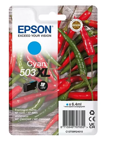 Cartucho Tinta Epson 503XL Cian Original