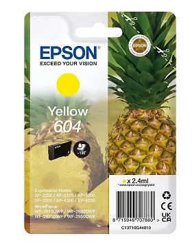 Cartucho Tinta Epson 604 Amarillo Original