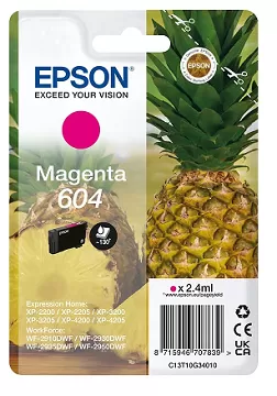 Cartucho Tinta Epson 604 Magenta Original