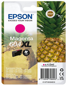 Cartucho Tinta Epson 604XL Magenta Original