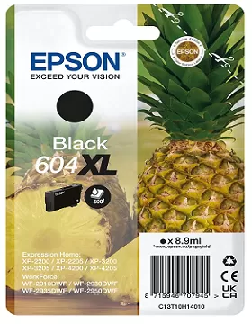 Cartucho Tinta Epson 604XL Negro Original