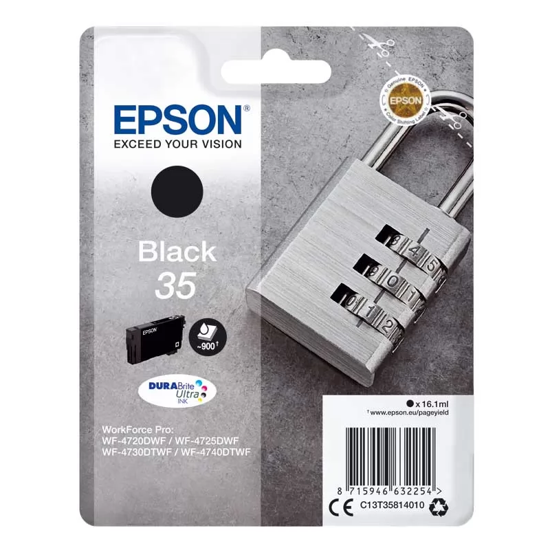 Cartucho Tinta Epson T3581 Negro Original