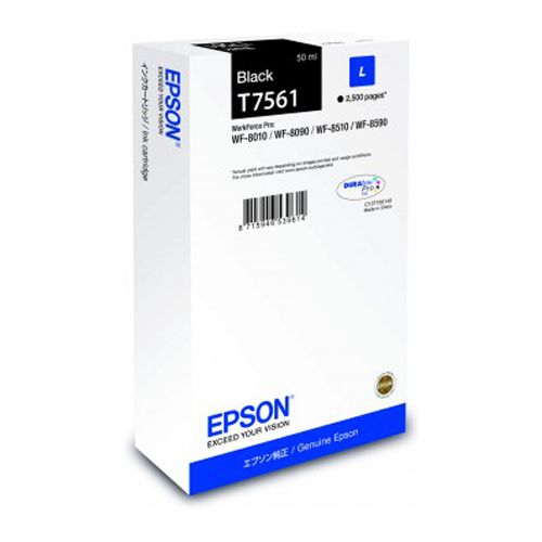Cartucho Tinta Epson T7561 Negro Original