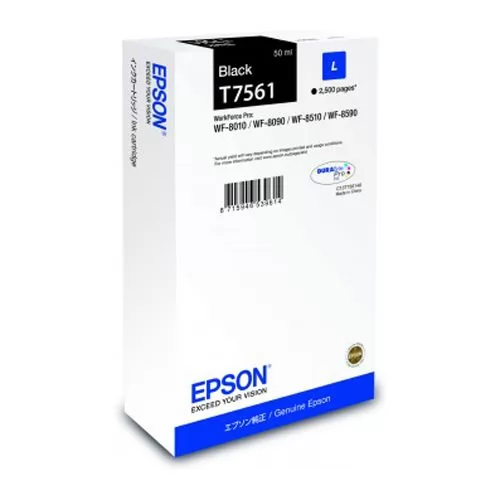 Cartucho Tinta Epson T7561 Negro Original