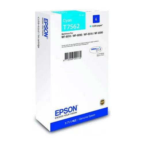 Cartucho Tinta Epson T7562 Cian Original