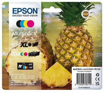 Cartuchos Pack Epson 604XL / 604 Original