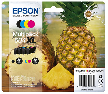 Cartuchos Pack Epson 604XL Original