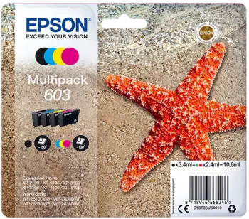 Pack Cartuchos Tinta Epson 603 Original