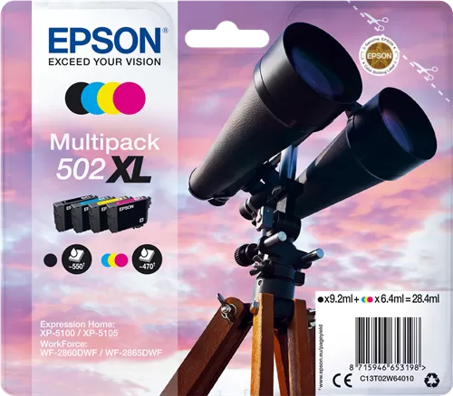 Multipack Cartuchos Tinta Epson 502XL Original