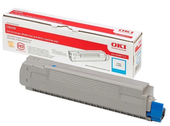 Toner Oki 43487711 Cian Original