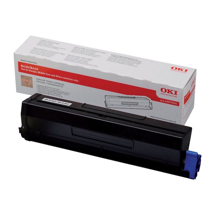 Toner Oki 43979202 Negro Original 