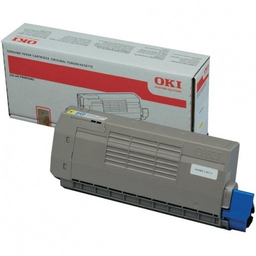 Toner Oki 44059165 Amarillo Original 