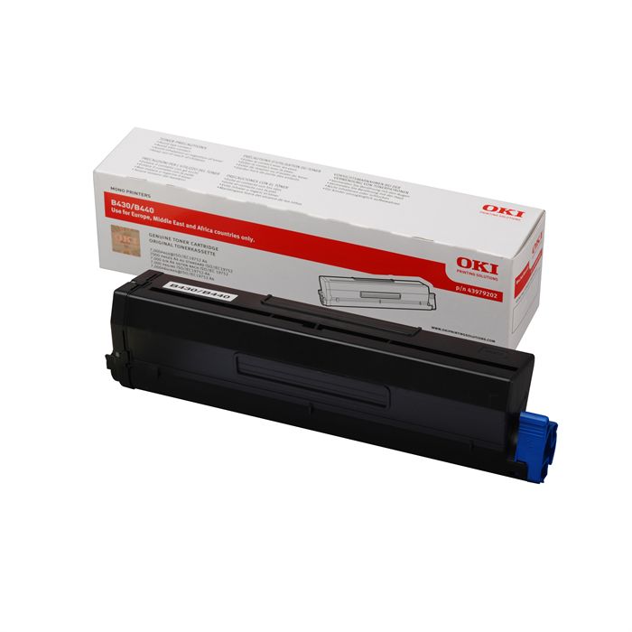 Toner Oki 44574702 Negro Original 