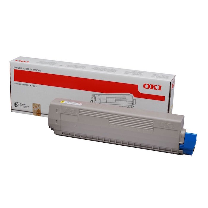 Toner Oki 44844613 Amarillo Original 