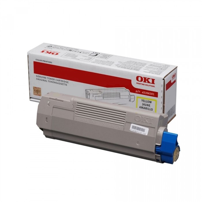 Toner Oki 45396301 Amarillo Original 